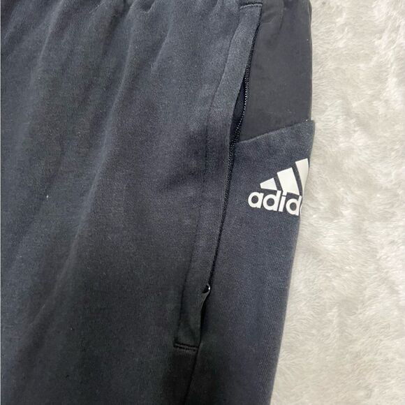 Adidas mens sweatpants black and white size small - Picture 2 of 4